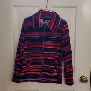 Womans long sleeve zip up